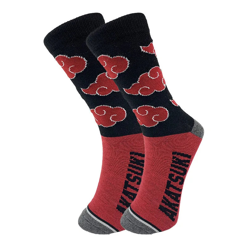 Naruto Akatsuki Long Socks