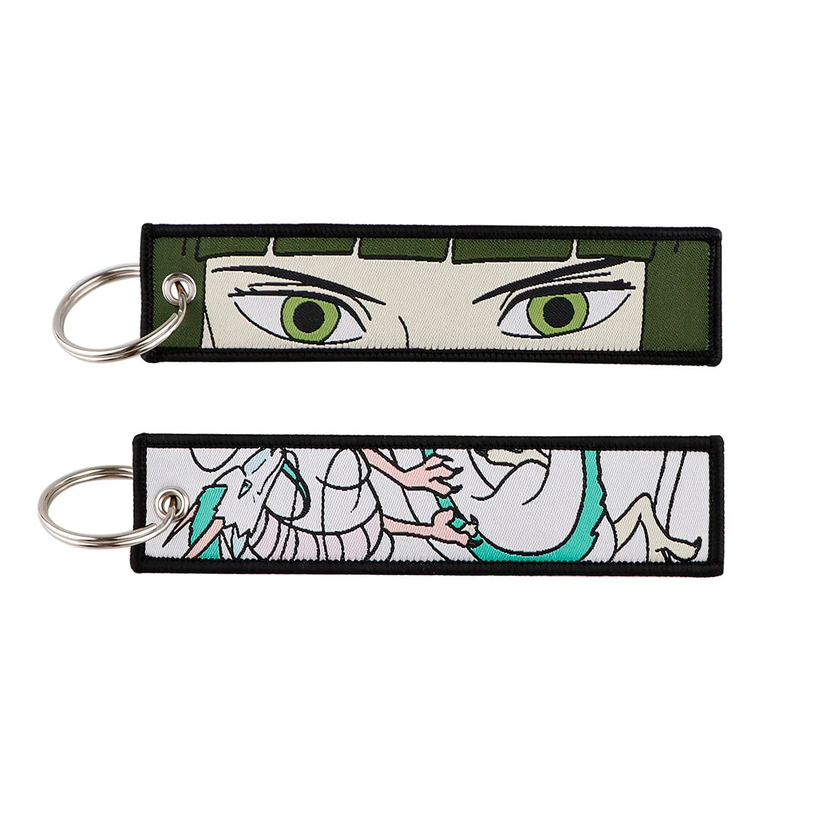 Anime Movie White Dragon Keychain