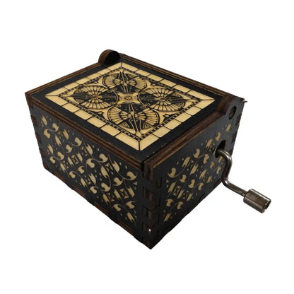 Creative Wooden Music Box Attack on Titan Birthday Present Valentine's Day Christmas Gift
