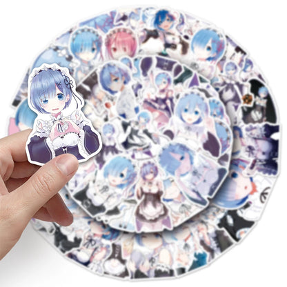 Re:Zero Rem Sticker Decals