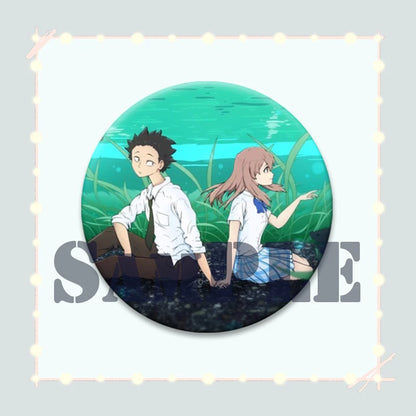 A Silent Voice Ishida Shouya Button Pin
