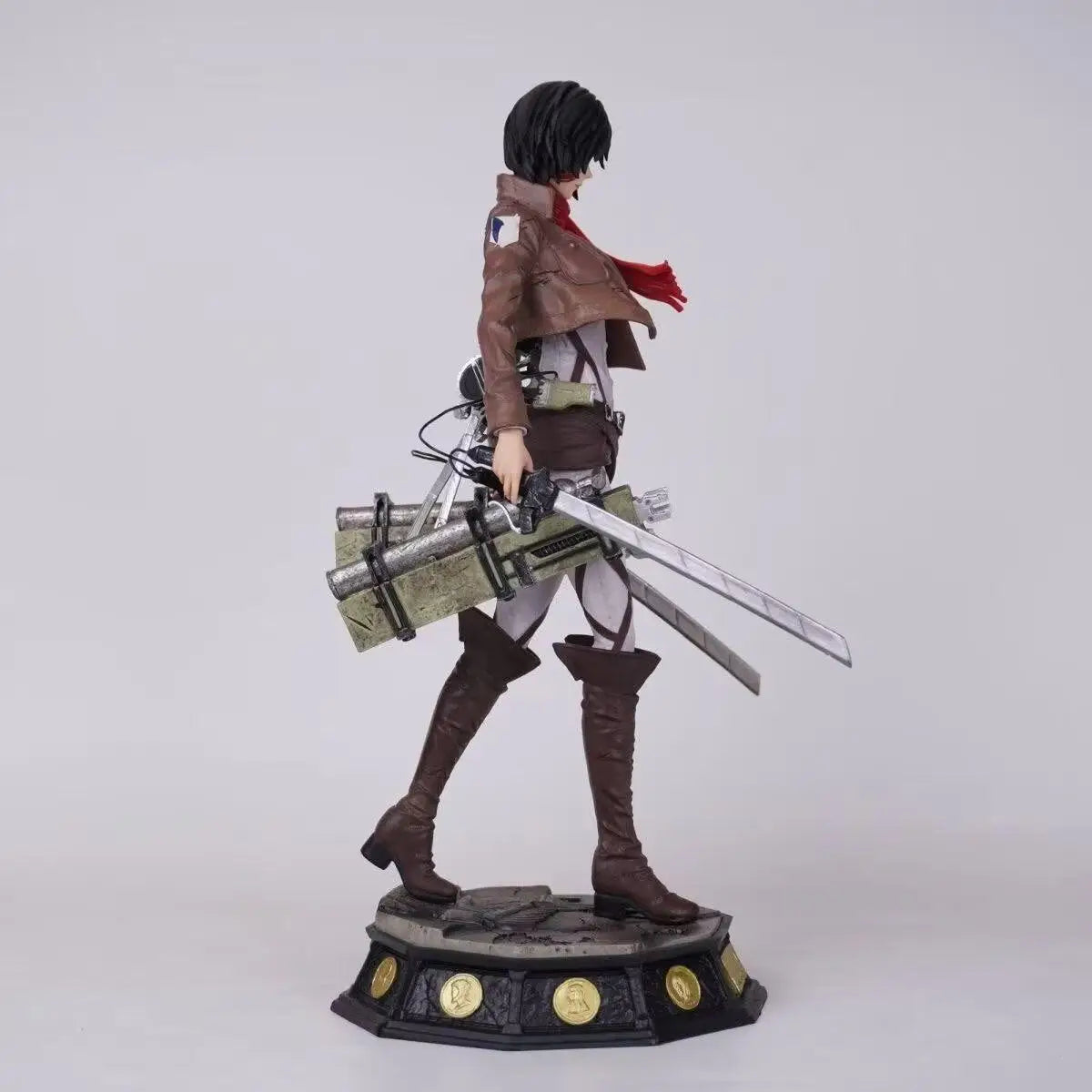 30cm/11.81inch Anime Attack On Titan Mikasa Ackerman figure PVC Action Figures Collection Model Toys Gifts