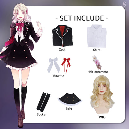 Diabolik Lovers Komori Yui Cosplay Costume
