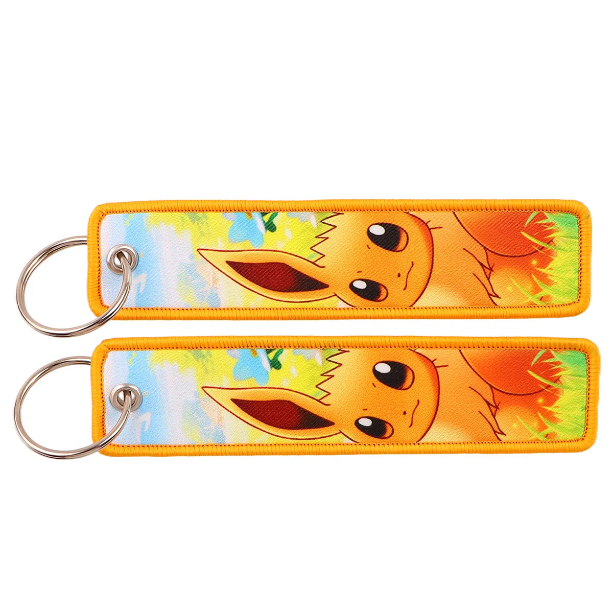 Anime Game Embroidery Keychain