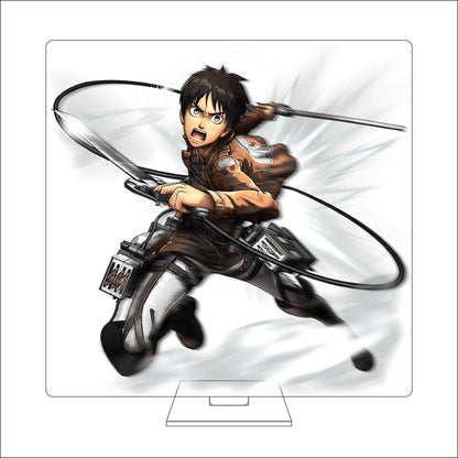 16CM Anime Attack on Titan Cosplay Acrylic Figure Stand Plate Ymir Sasha Braus Conny Springe Ornaments Gifts