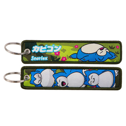 Pokemon Pokeball Embroidered Keychain