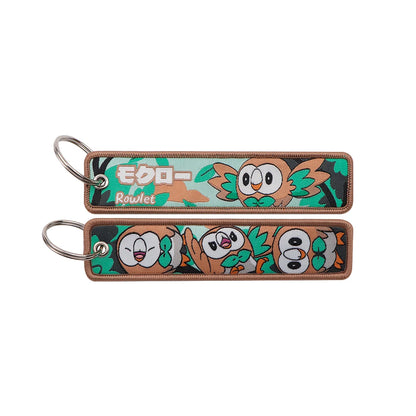 Anime Cute Animals Keyring