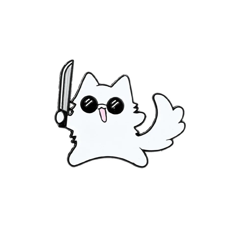 Anime Enamel Character Brooch
