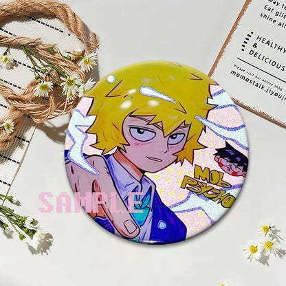 Mob Psycho 100 Shigeo Kageyama Button Pin
