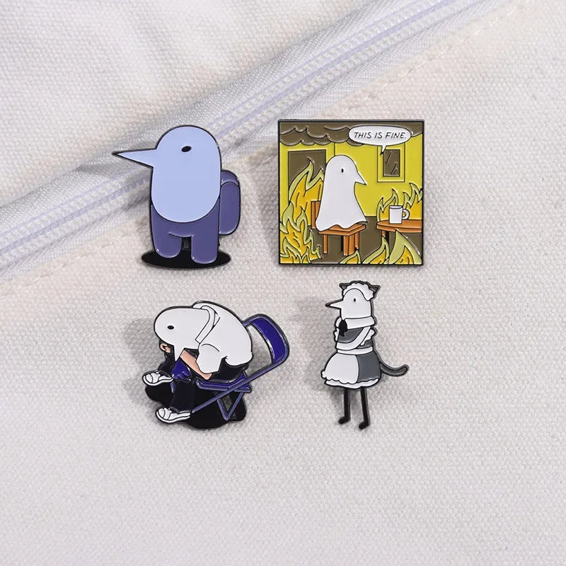 Goodnight Punpun Enamel Pin
