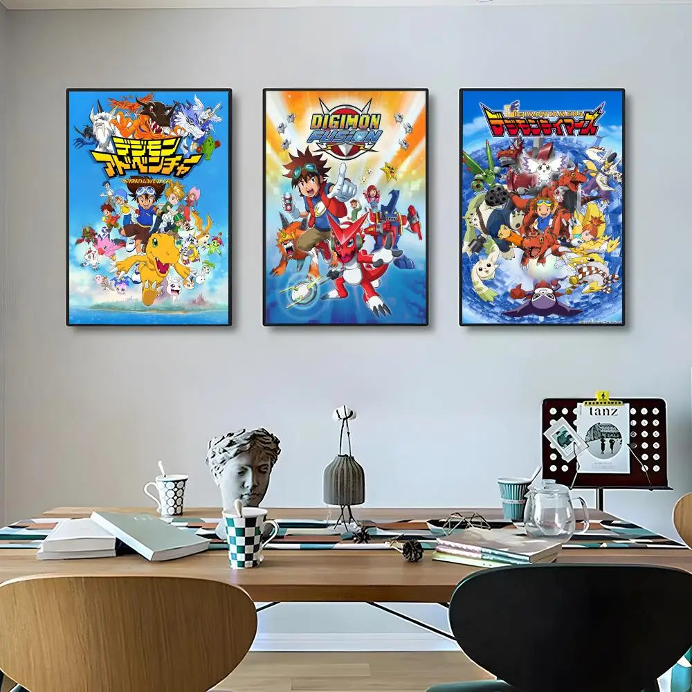 Digimon Poster Wall Art