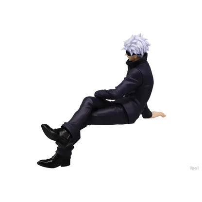 13cm Japanese Anime Jujutsu Kaisen Figure Gojo Satoru Action Figure PVC Model Toys Collectible Statue Noodle Stopper Kids Gift