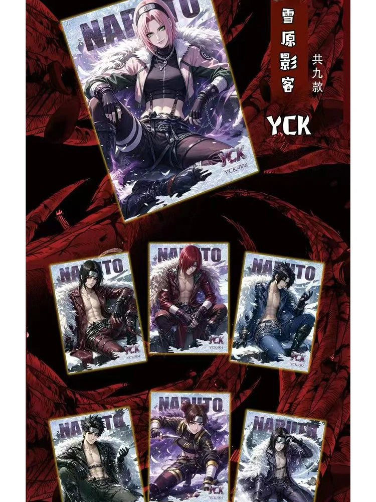 Wholesale 2026 New Anlan Culture Naruto Mini Card Pack Series CCG/TCG Collector Blind Box Anime Hobby Gifts