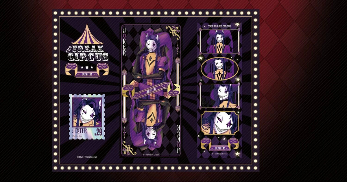 The Freak Circus Pierrot Acrylic Sign