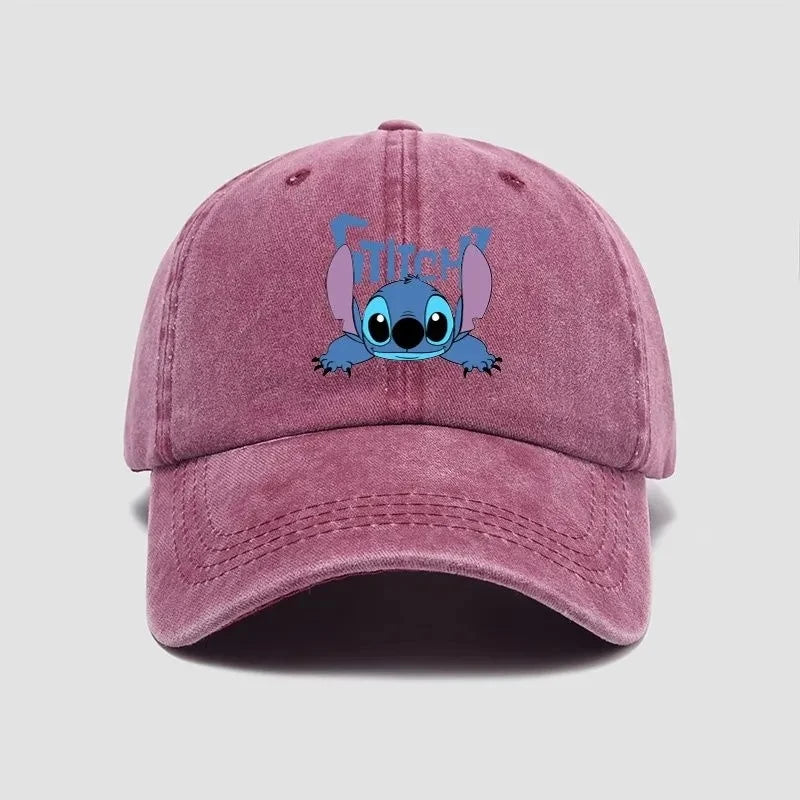 Stitch Cartoon Snapback Hat