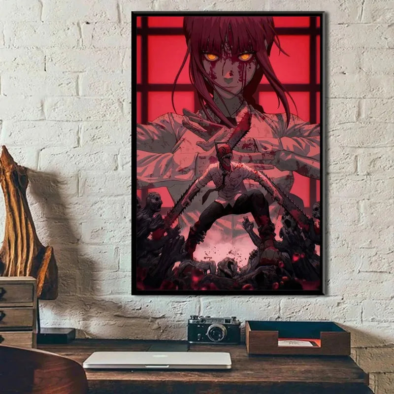 Chainsaw Man Denji Canvas Poster