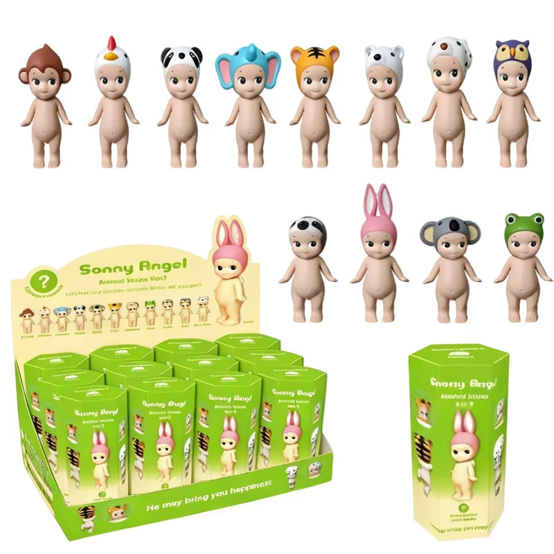 New Cute Angel Animal Blind Box Marine Animal Series Anime Figures Cute Animal Ver.1 Ver.2 Ver.3 Ver.4 Ornaments Dolls Gift