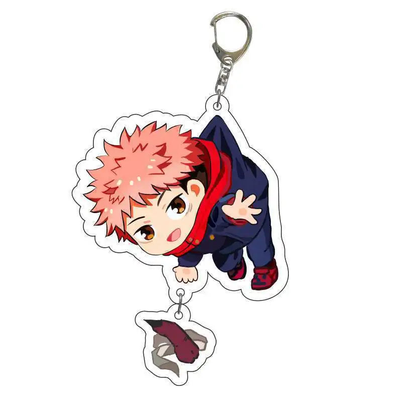 Jujutsu Kaisen Gojo Geto Keychain
