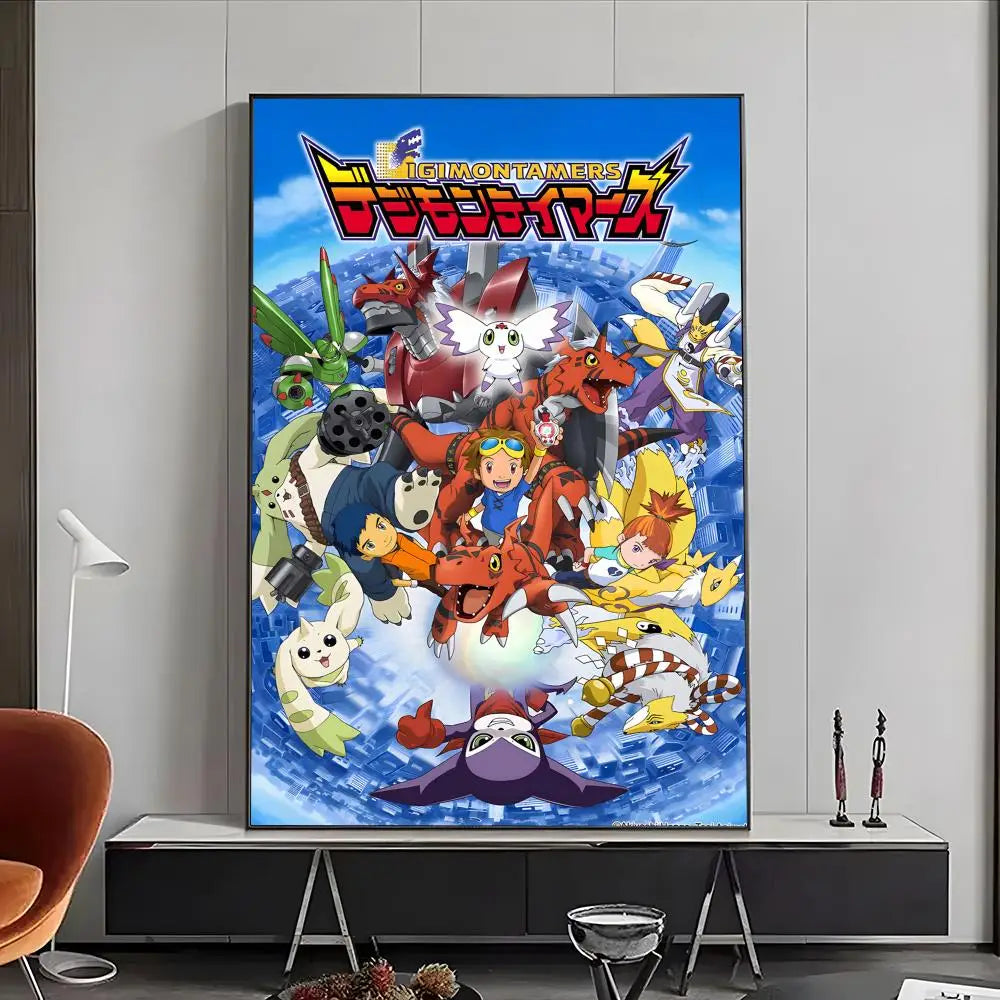 Digimon Poster Wall Art