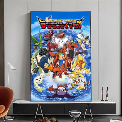 Digimon Poster Wall Art