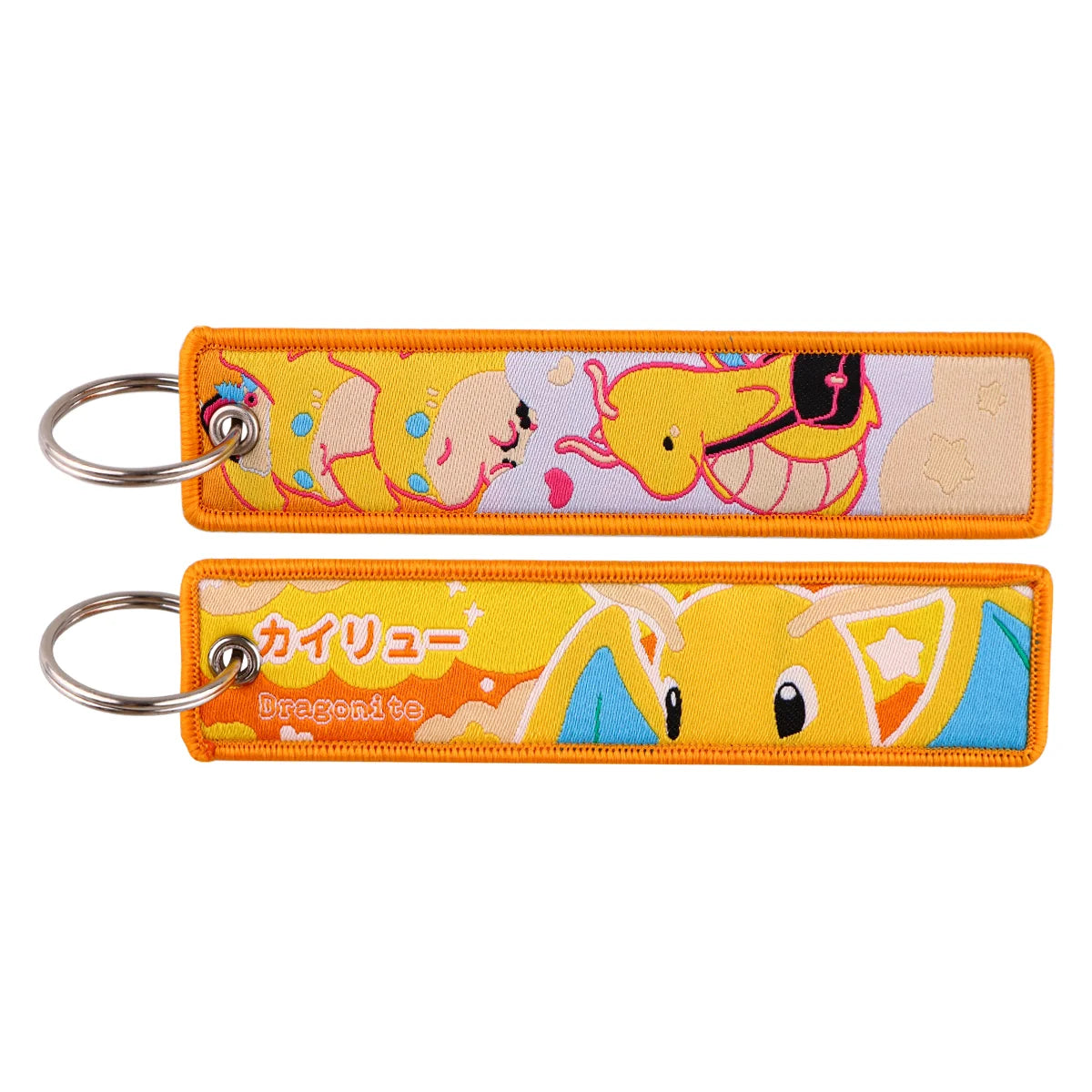 Anime Game Embroidery Keychain