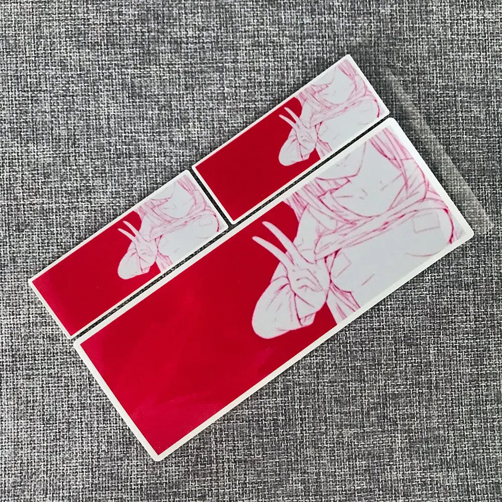 JDM Anime Girl Car Sticker Reflective Waterproof Vinyl Decals