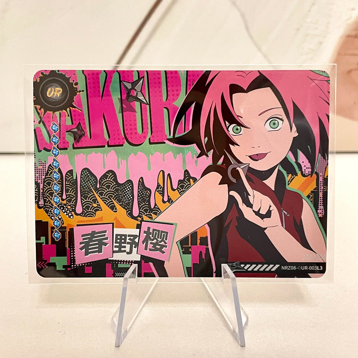 Kayou Naruto New T4W8 T2W9 Anime Rare Card UR  No.01-10 Complete Set Single Card Uzumaki Anime Collection Card Kids Toy Gift