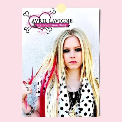 Avril Lavigne Waterproof Poster