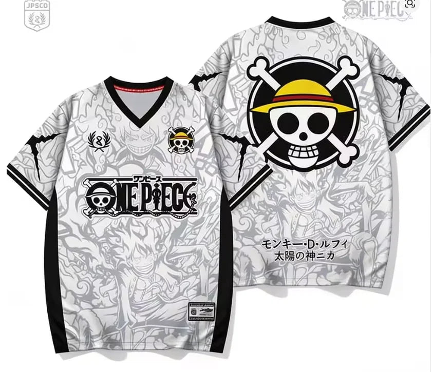 One Piece Luffy Baseball Jersey