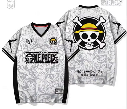 One Piece Luffy Baseball Jersey