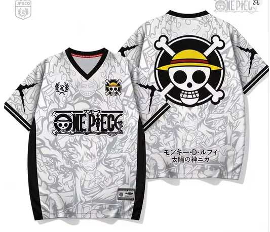 One Piece Luffy Baseball Jersey