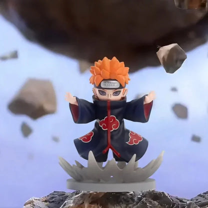 POP MART Naruto Shippuden Akatsuki Arc Series Blind Box Cute Anime Figure Ornaments Gift Original Toy Doll