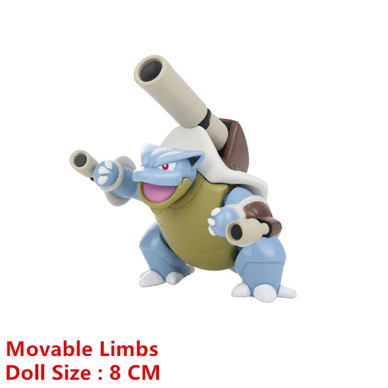 Pokemon 4-13Cm Toys Model Cartoons Movie Anime Figure