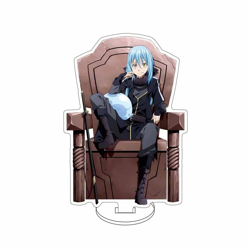 Anime Rimuru Tempest Shuna Shion Acrylic Stand Figure Doll