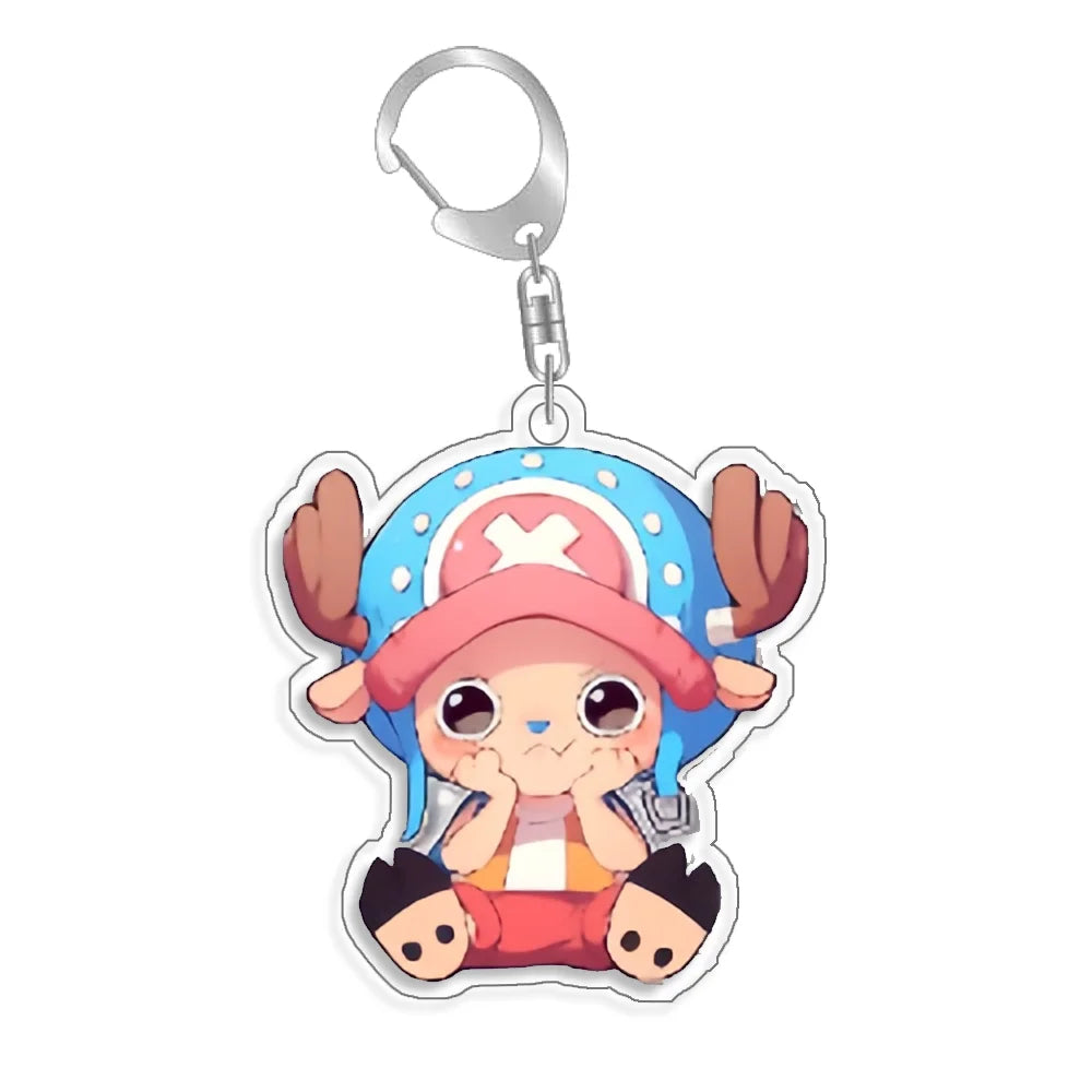 One Piece Tony Tony Chopper Acrylic Keychain