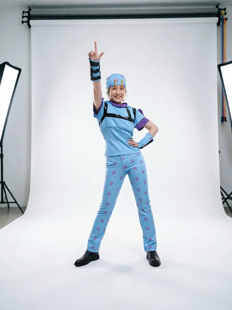 JoJo's Bizarre Adventure Johnny Joestar Cosplay Costume