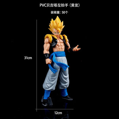 Dragon Ball Z Super Saiyan Son Goku Action Figure Set - Includes Son Gohan Vegeta Broly Piccolo Majin Buu Collectible