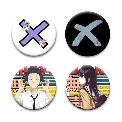 A Silent Voice Ishida Shouya Button Pin