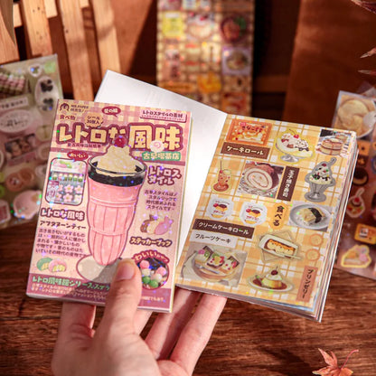 Japanese Style Dessert Sticker Book