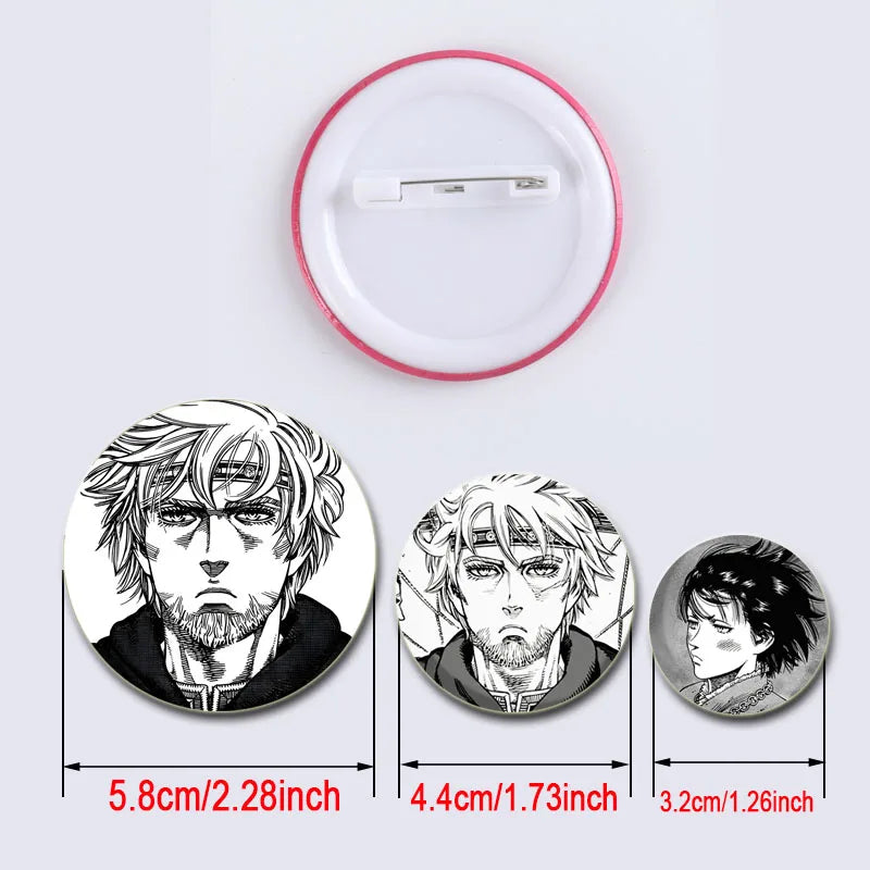 Vinland Saga Badge Pins