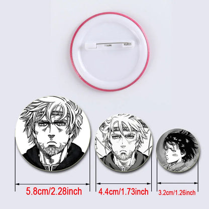 Vinland Saga Badge Pins