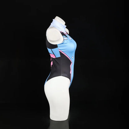D.Va Cosplay Swimsuit Jumpsuit