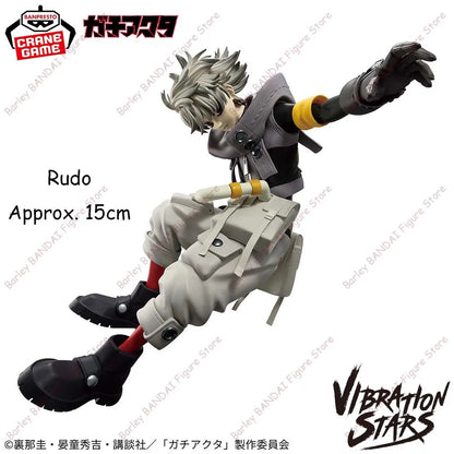 Original In Stock BANPRESTO Gachiakuta VIBRATION STARS Zanka Nijiku Rudo Anime Action Figures Model Toys Holiday Gifts For Kids