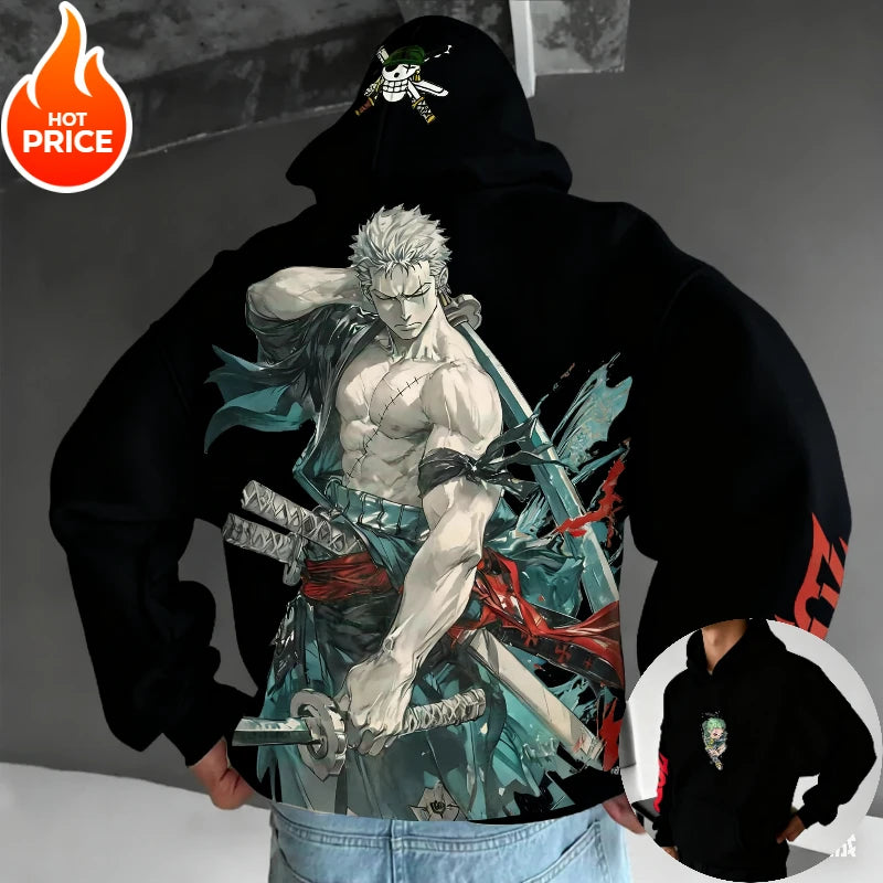 One Piece Zoro Oversized Hoodie