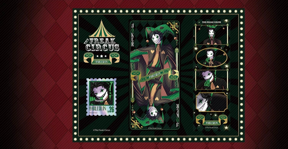 The Freak Circus Pierrot Acrylic Sign