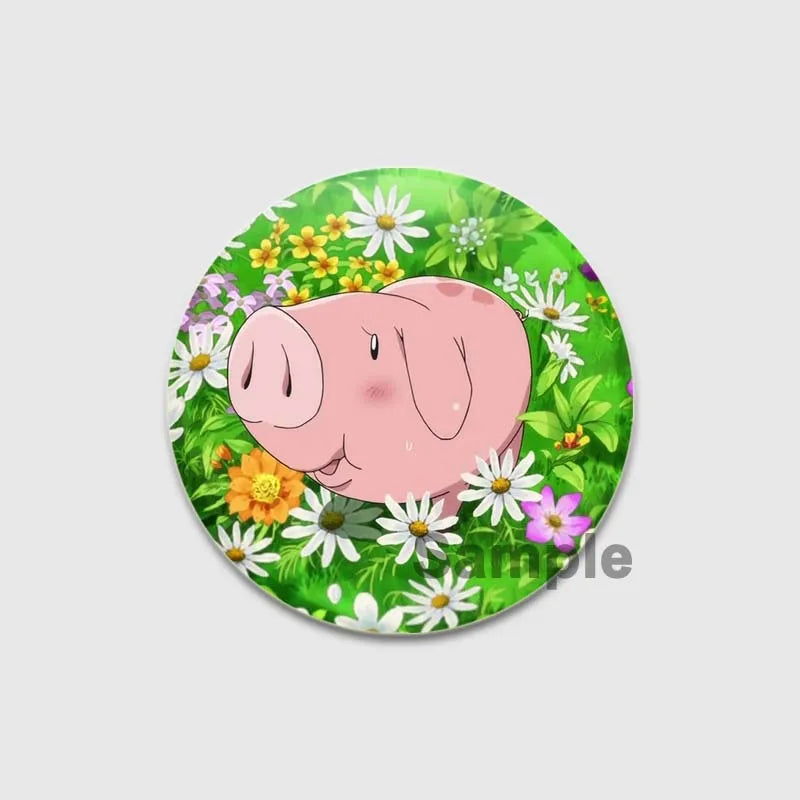 The Seven Deadly Sins Badge Brooch