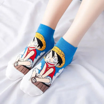 One Piece Luffy Boat Socks
