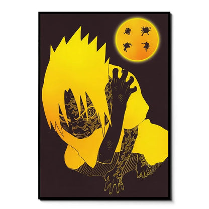 Naruto Uzumaki Frameless Canvas