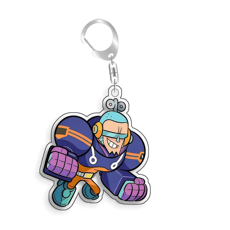 For Dragon Ball Usopp Nico Robin Tony Tony Chopper Nami Monkey D.Luffy Acrylic selfmade Cartoon Anime Keychain Pendant Toy gift