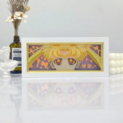 One Piece Zoro Shadow Box